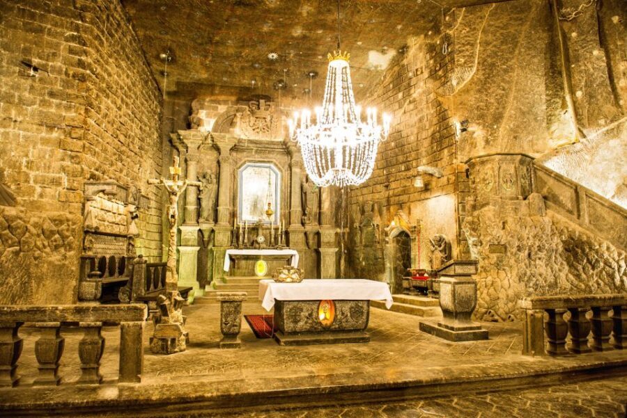 Salt Mine Wieliczka & Lunch & Schindler’s Factory Tour - Entering the UNESCO Salt Mine with an in-house guide